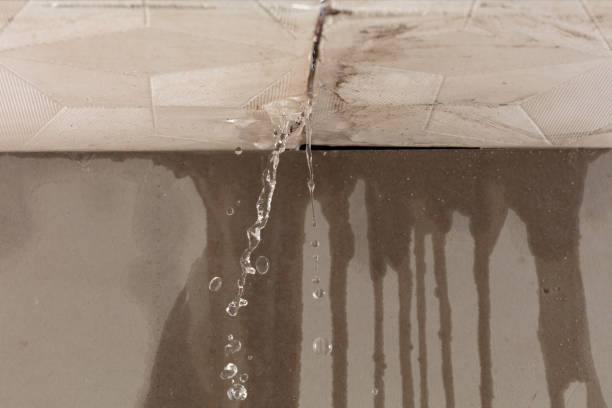 Professional Commercial Water Damage Restoration technician working in Grand River, OH